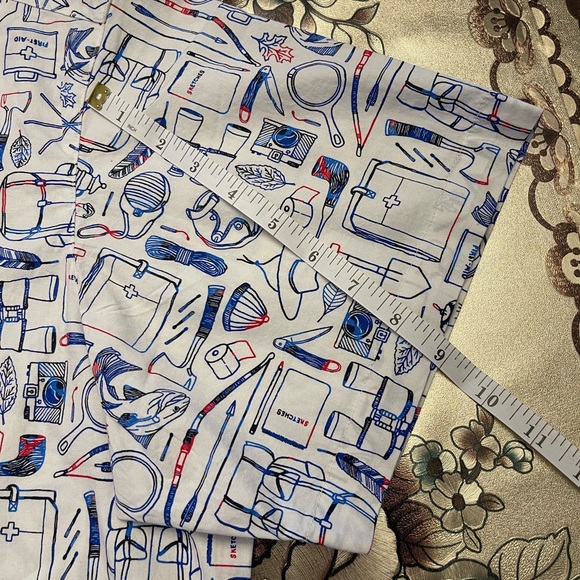 Columbia Men's Rapid Rivers Printed Short Sleeve Size XXL/ M. Mountain Red Camp - Picture 9 of 11